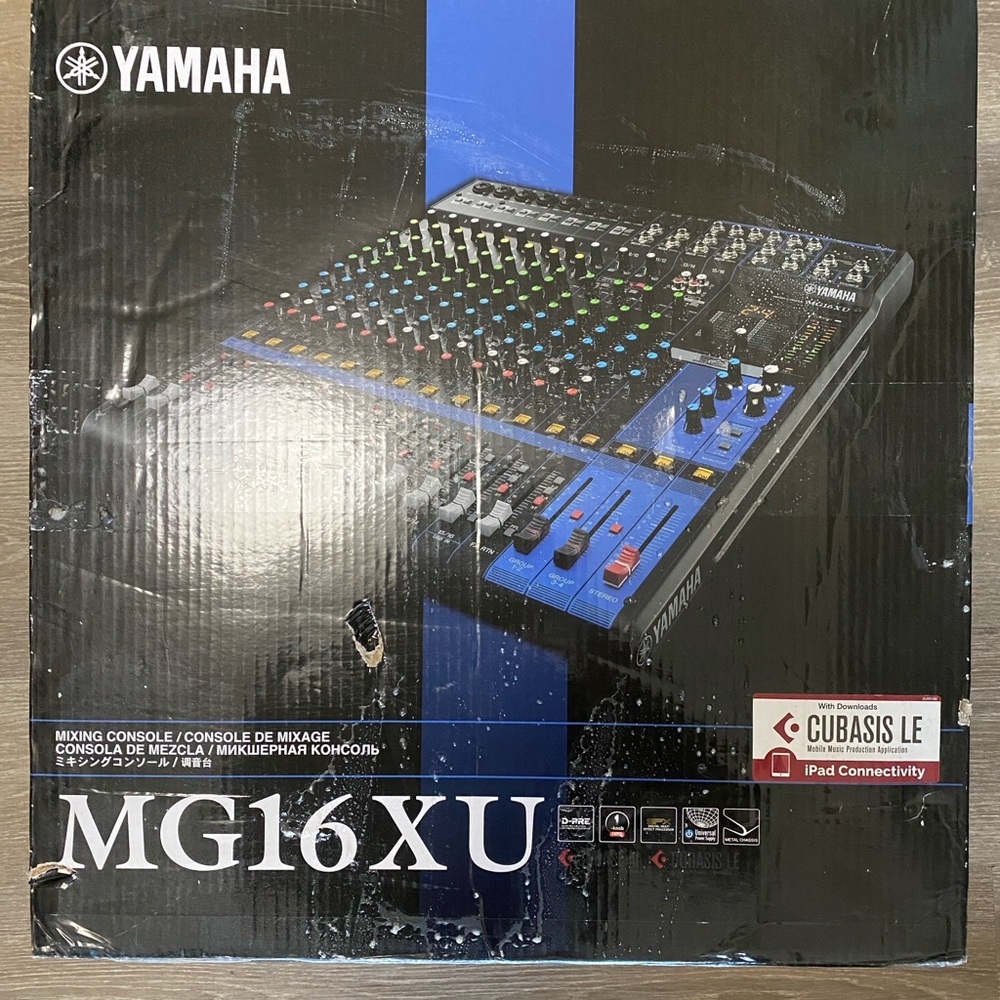 Yamaha MG16XU Mixing Console New